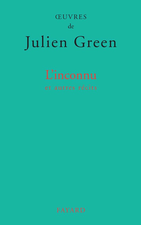 Cover image for book L'inconnu et autres récits