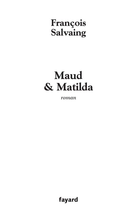 Cover image for book Maud et Matilda