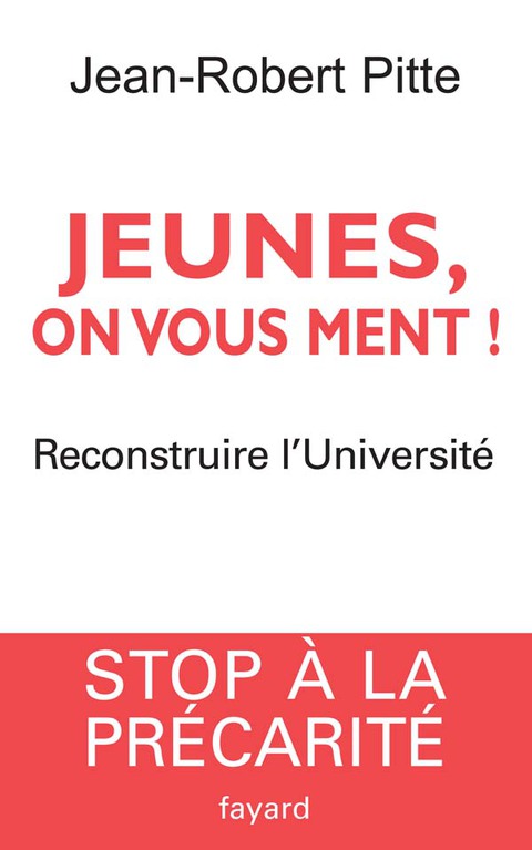 Cover image for book Jeunes, on vous ment !