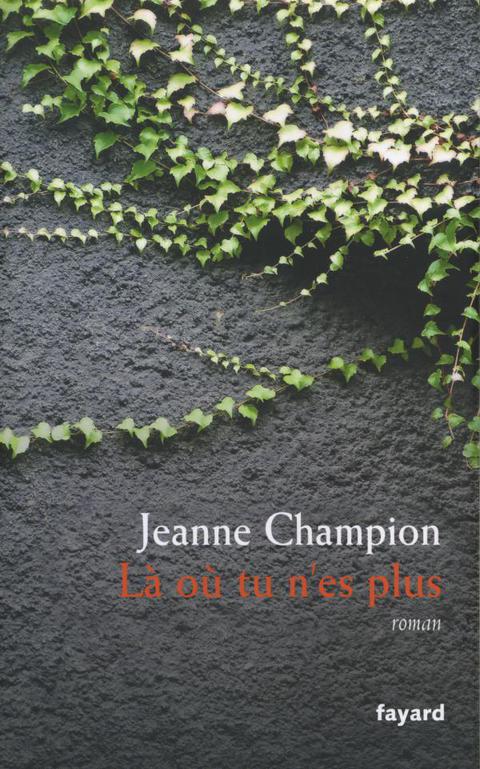 Cover image for book Là où tu n'es plus