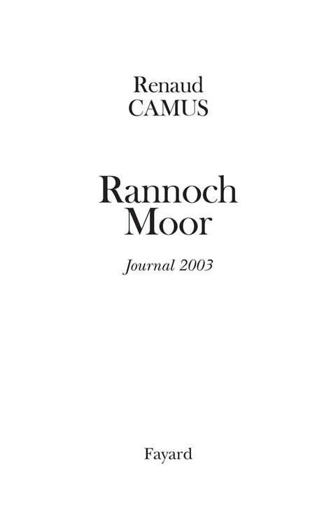 Cover image for book Rannoch Moor