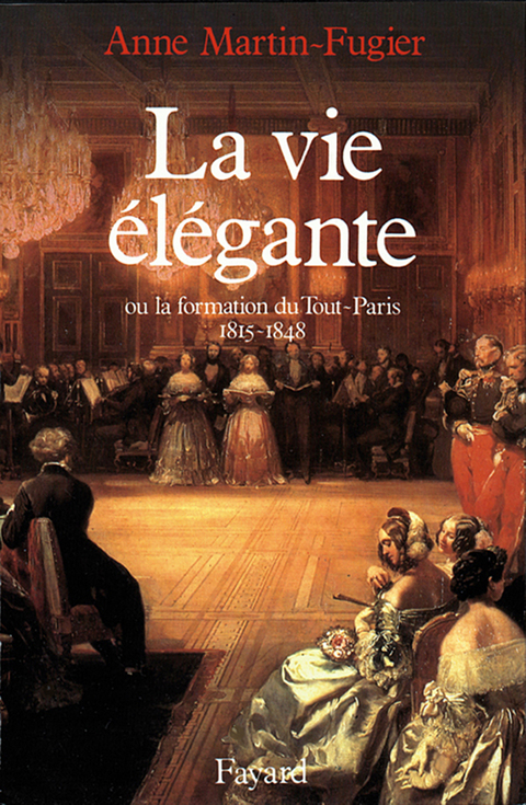 Cover image for book La Vie élégante