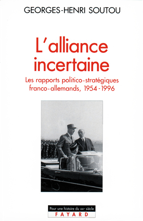 Cover image for book L'Alliance incertaine