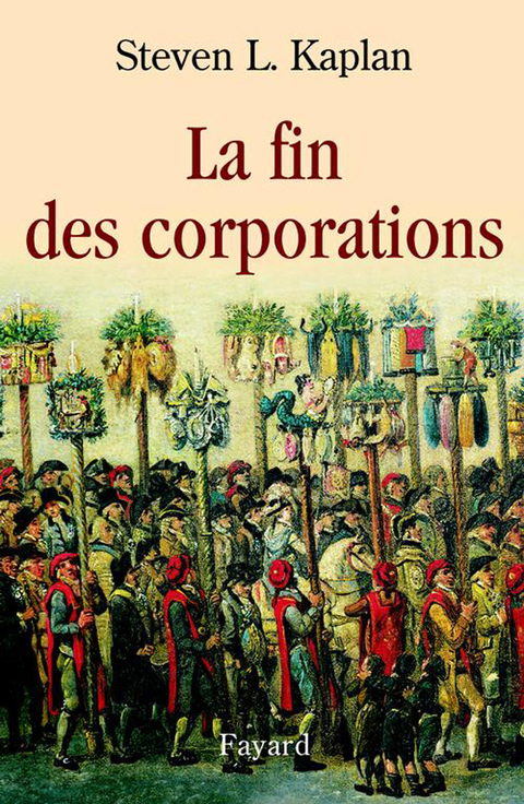 Cover image for book La fin des corporations