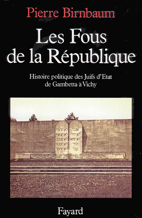 Cover image for book Les Fous de la République