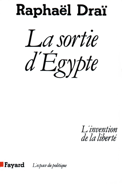 Cover image for book La Sortie d'Egypte