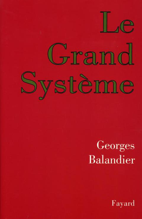 Cover image for book Le Grand Système