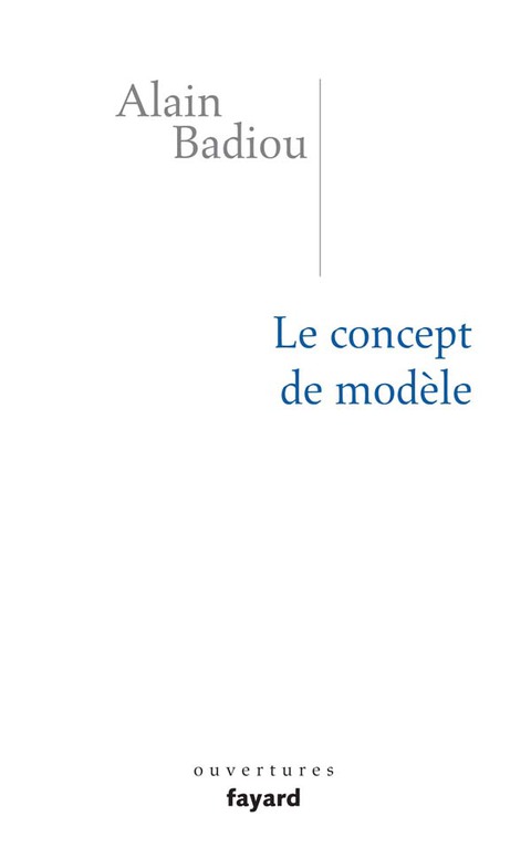 Cover image for book Le concept de modèle