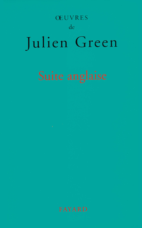 Cover image for book Suite anglaise