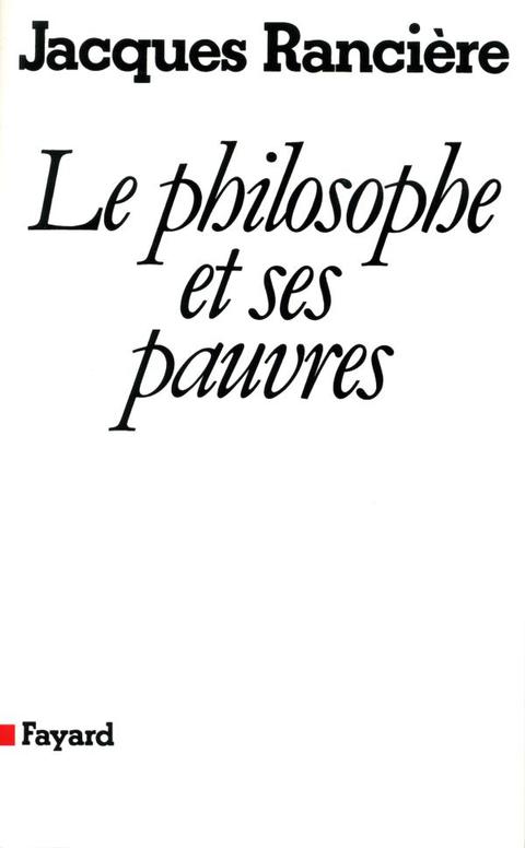 Cover image for book Le philosophe et ses pauvres (Nouvelle édition)