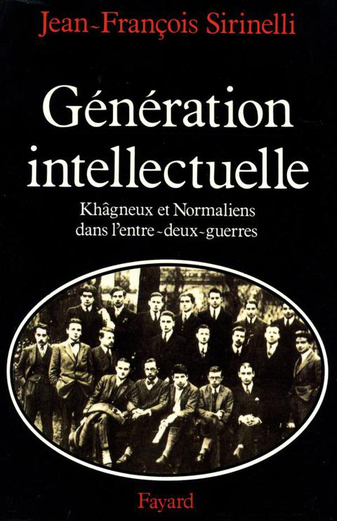 Cover image for book Génération intellectuelle