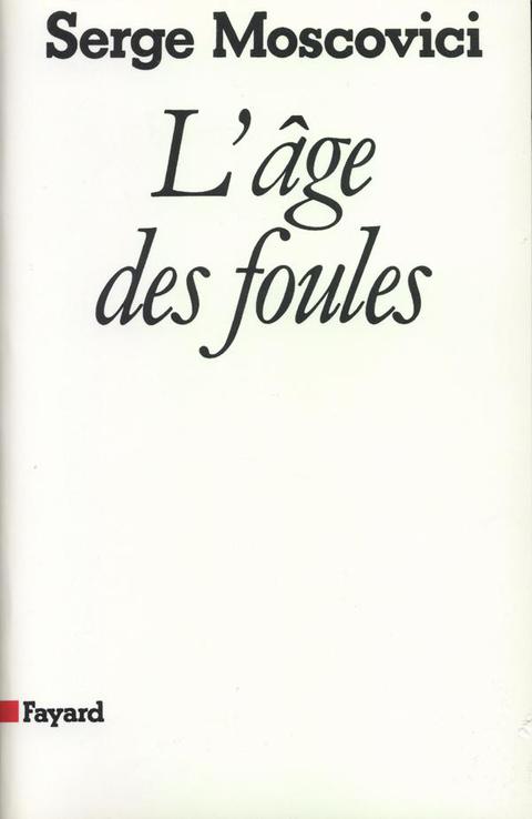 Cover image for book L'âge des foules