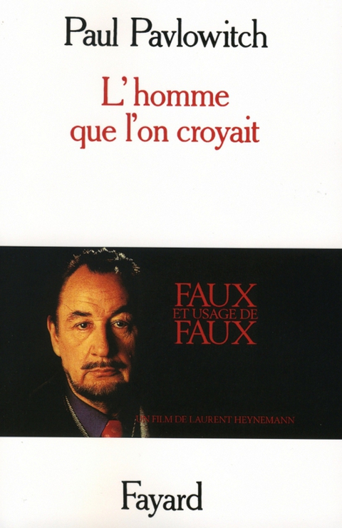 Cover image for book L'Homme que l'on croyait
