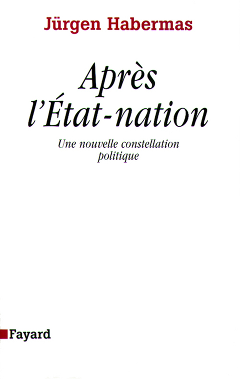 Cover image for book Après l'Etat-nation