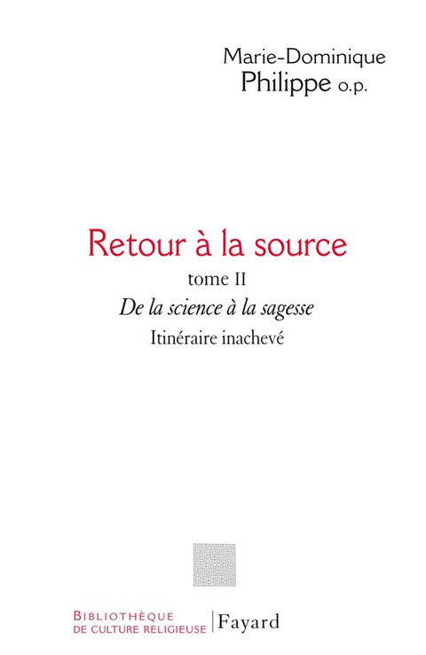 Cover image for book Retour à la source, tome II