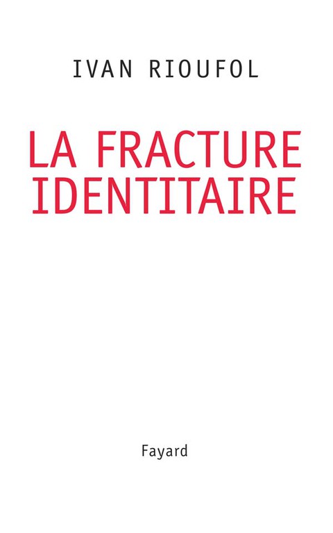 Cover image for book La fracture identitaire