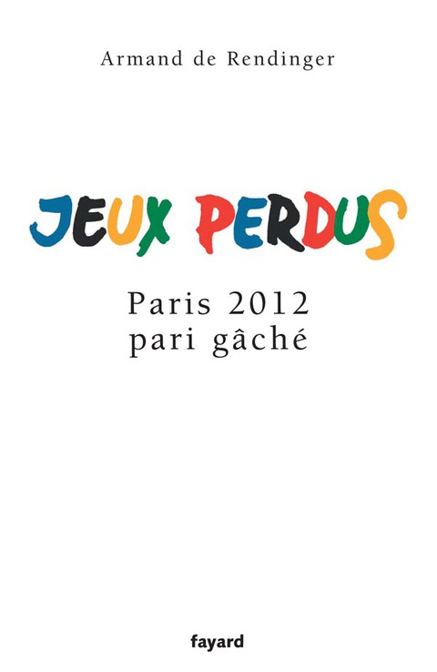 Cover image for book Jeux perdus