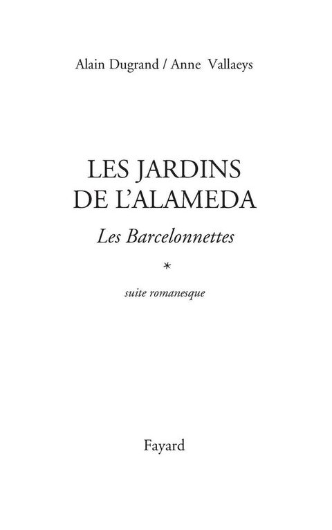 Cover image for book Les Barcelonnettes, tome 1