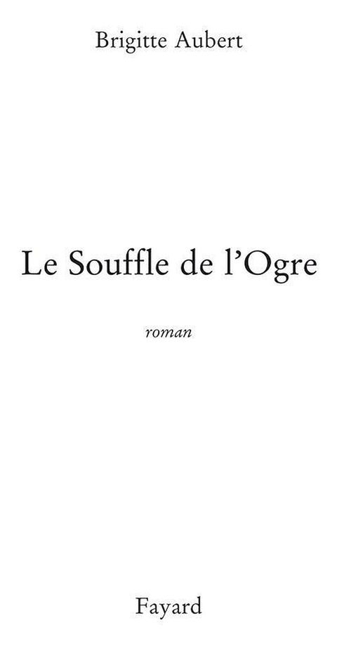 Cover image for book Le souffle de l'ogre