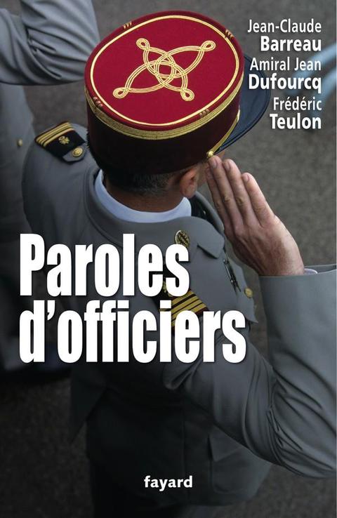 Cover image for book Paroles d'officiers