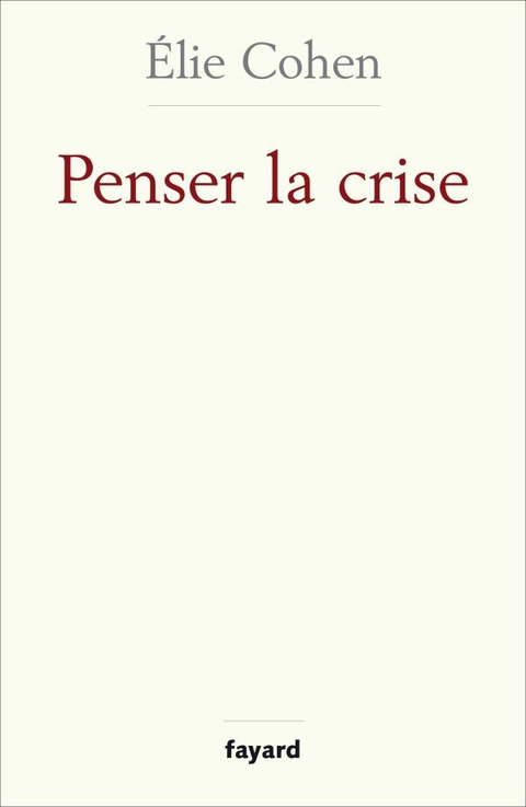 Cover image for book Penser la crise