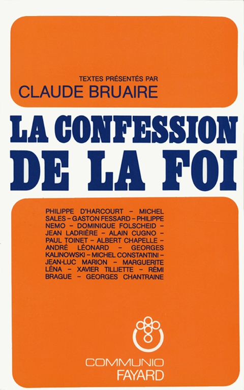 Cover image for book La Confession de la foi chrétienne