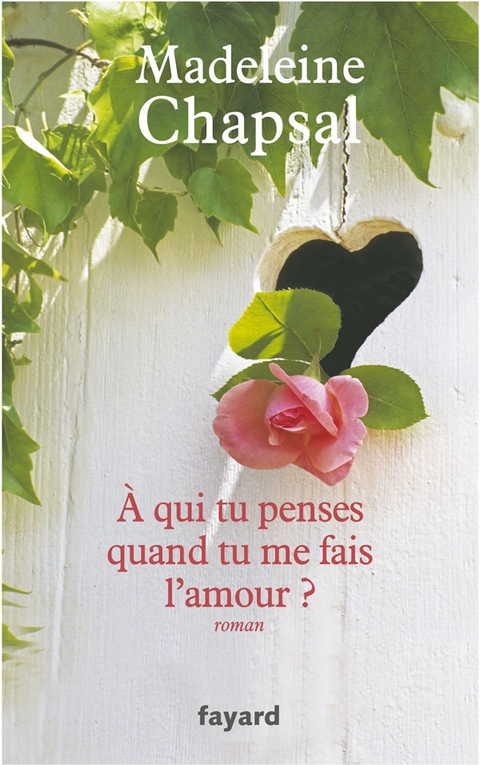 Cover image for book A qui tu penses quand tu me fais l'amour ?
