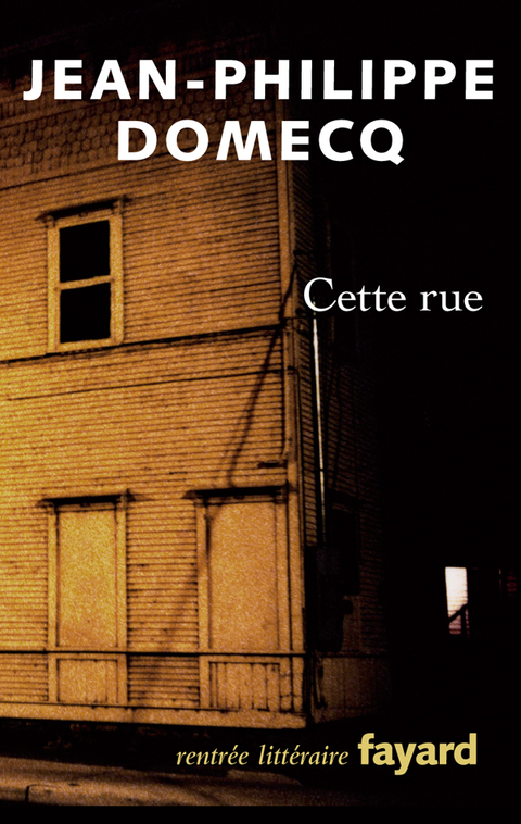 Cover image for book Cette rue