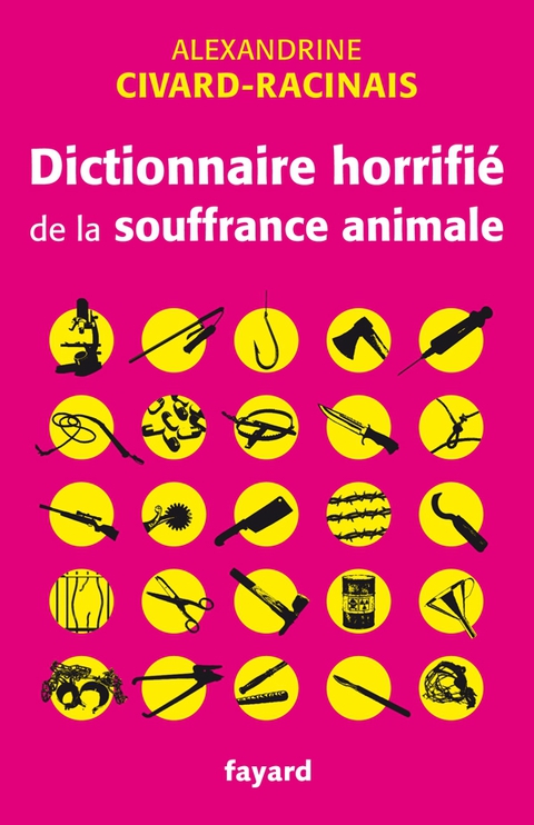 Cover image for book Dictionnaire horrifié de la souffrance animale