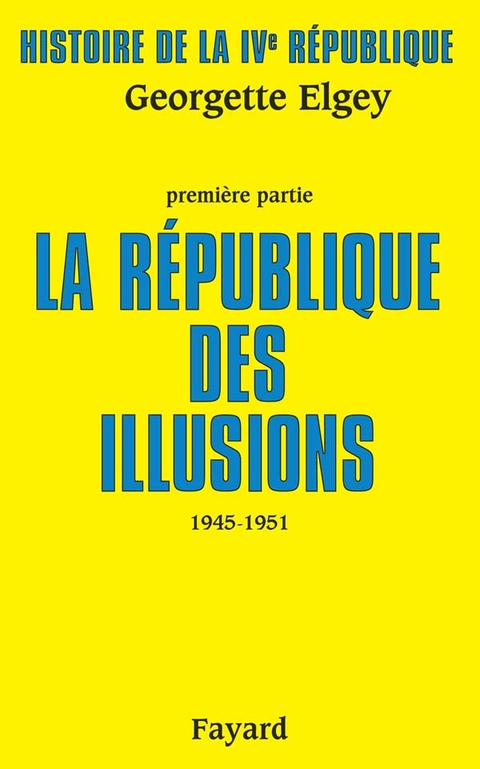 Cover image for book Histoire de la IVe République