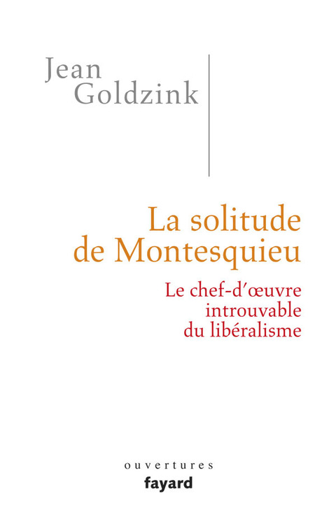Cover image for book La solitude de Montesquieu