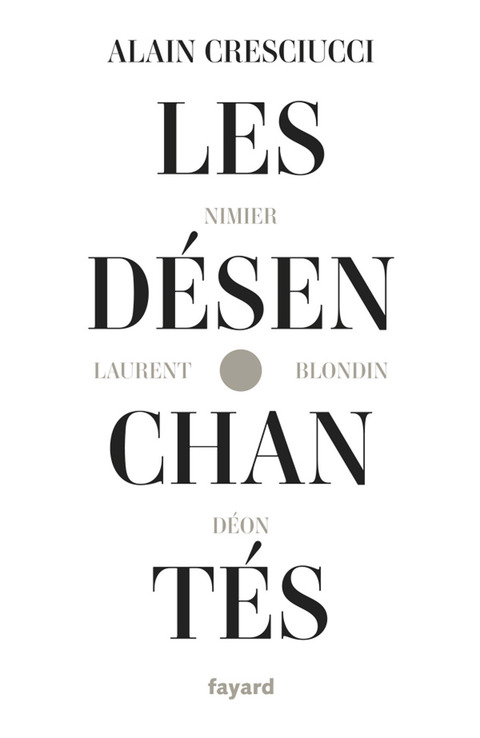 Cover image for book Les désenchantés