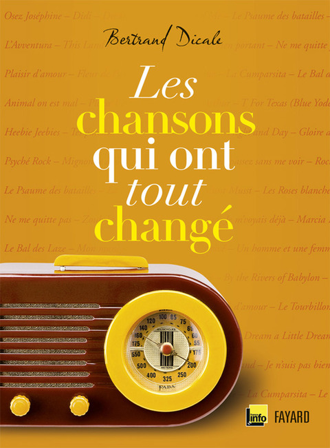 Cover image for book Les chansons qui ont tout changé