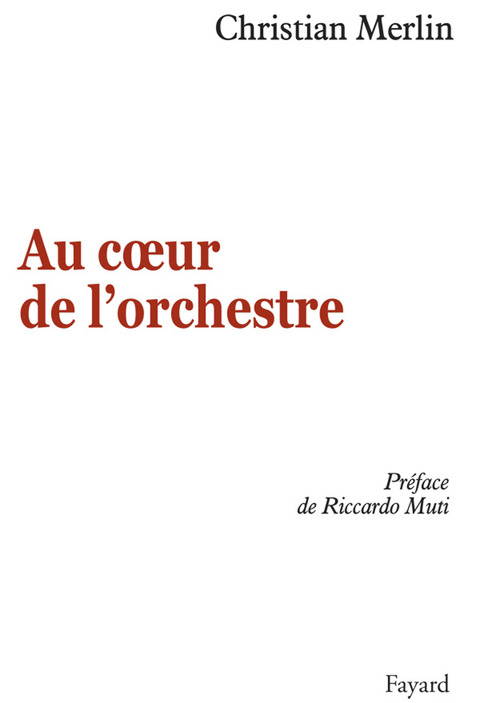 Cover image for book Au coeur de l'orchestre