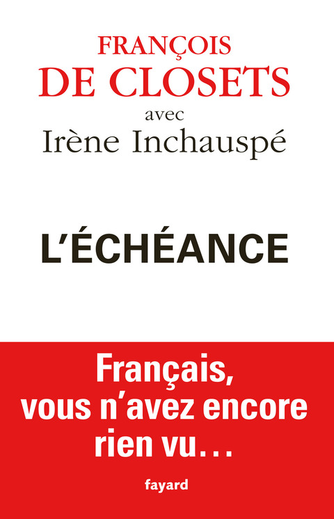 Cover image for book L'échéance