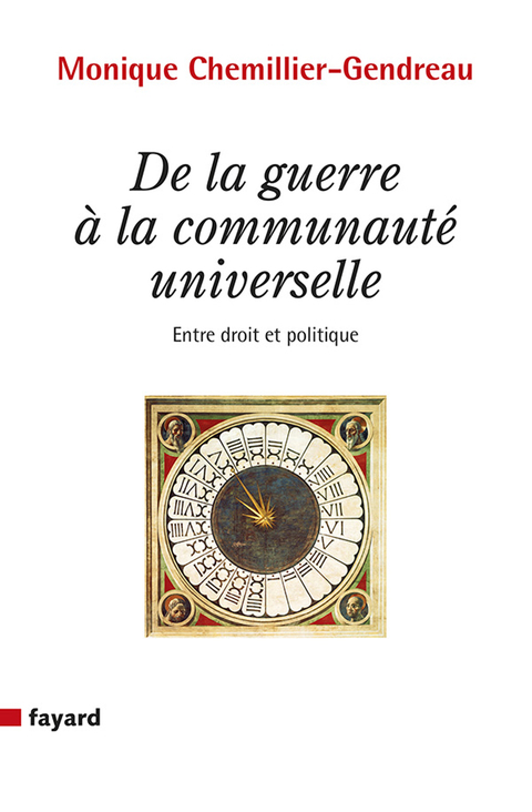 Cover image for book De la guerre à la communauté universelle