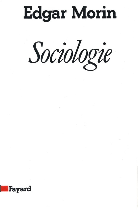 Cover image for book Sociologie
