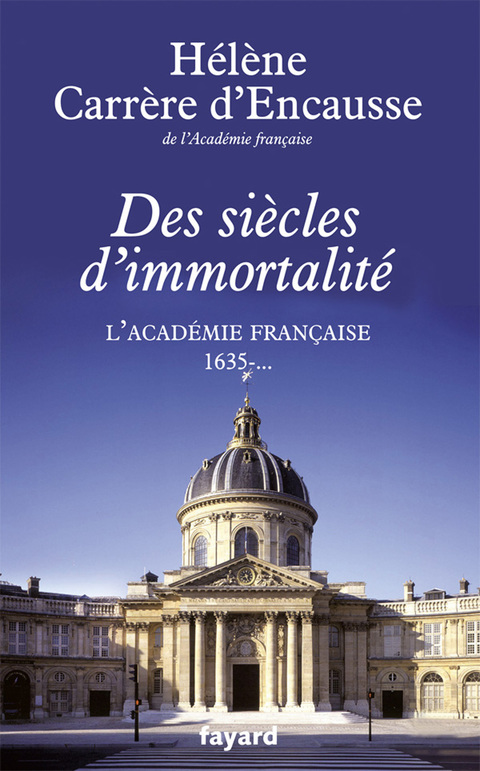 Cover image for book Des siècles d'immortalité