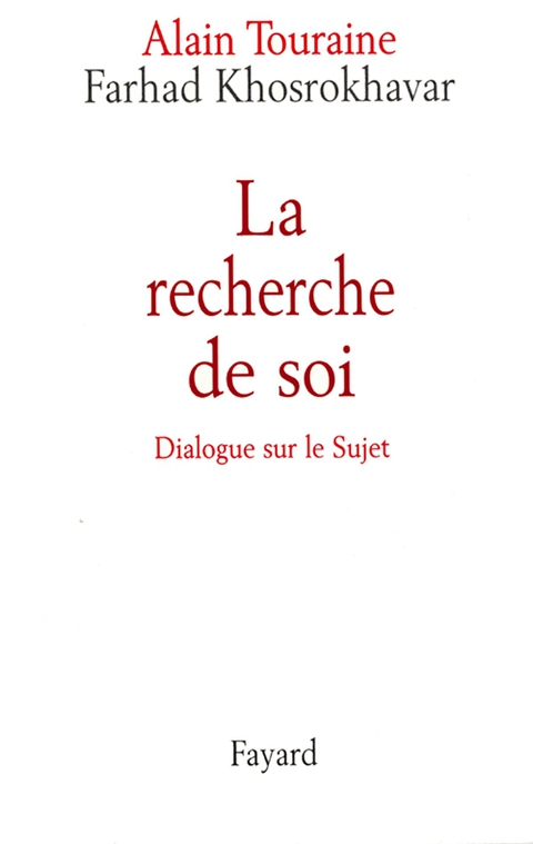 Cover image for book La recherche de soi