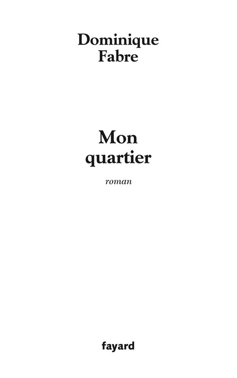 Cover image for book Mon Quartier