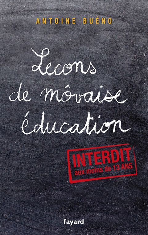 Cover image for book Lecons de môvaise éducation