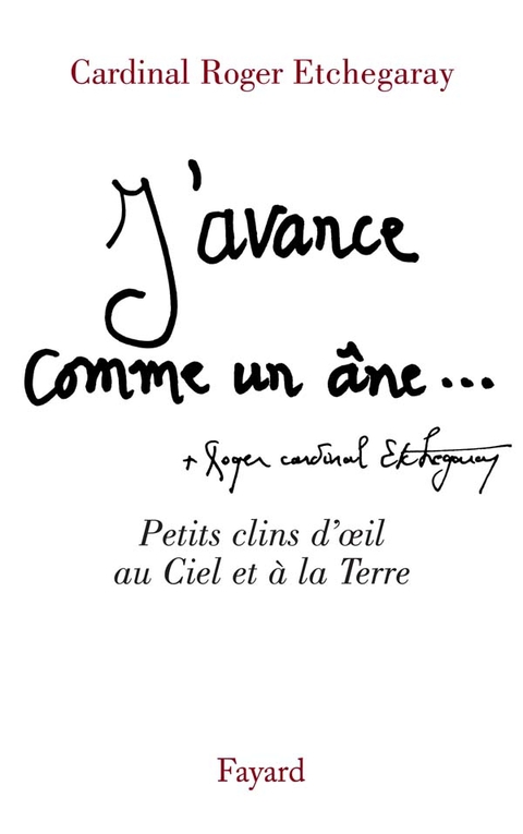 Cover image for book J'avance comme un âne