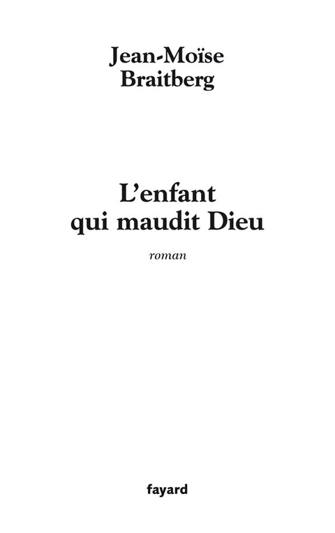 Cover image for book L'enfant qui maudit Dieu