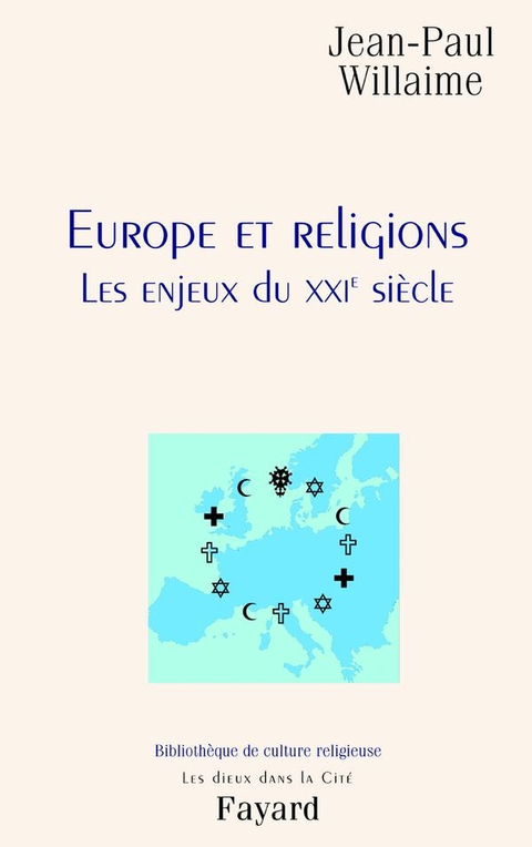 Cover image for book Europe et religions