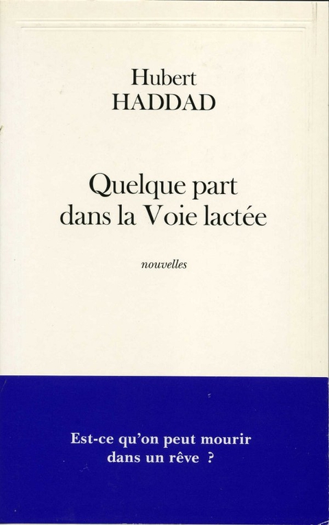 Cover image for book Quelque part dans la Voie lactée