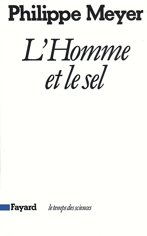 Cover image for book L'Homme et le sel