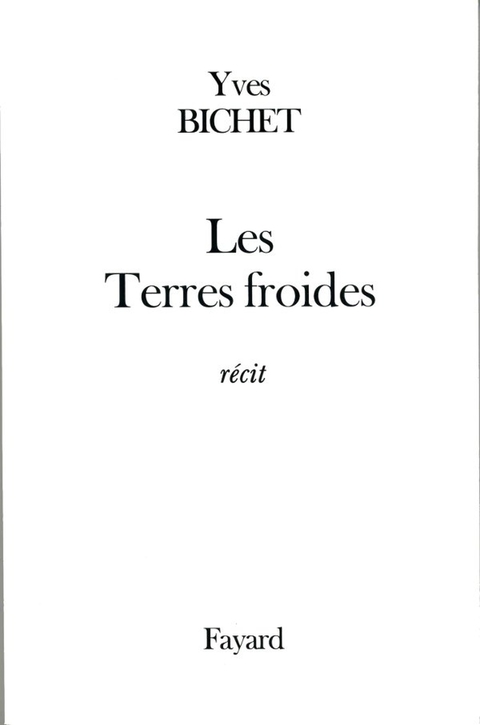Cover image for book Les Terres froides