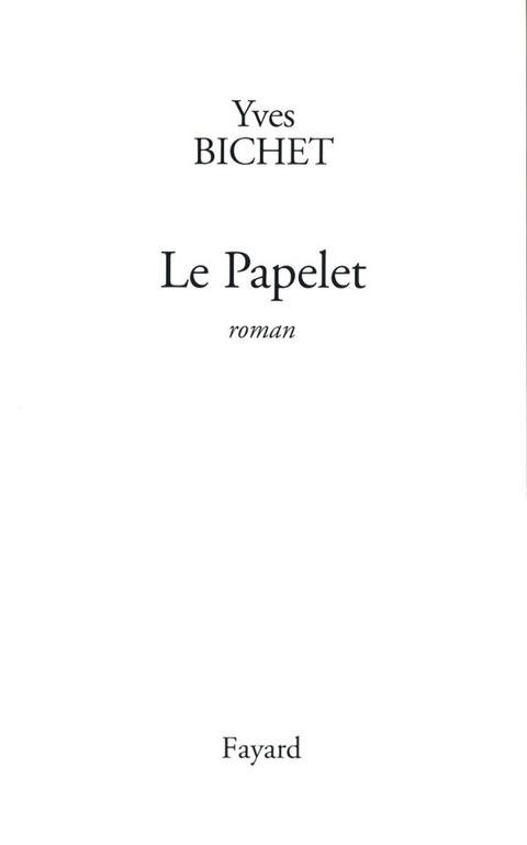 Cover image for book Le Papelet