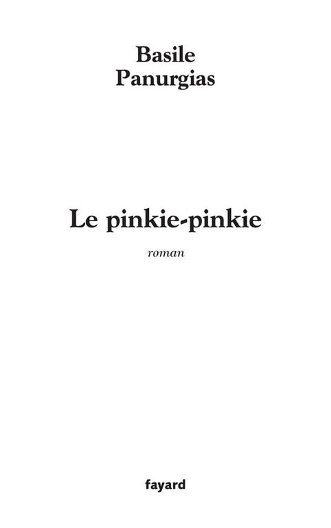 Cover image for book Le pinkie-pinkie