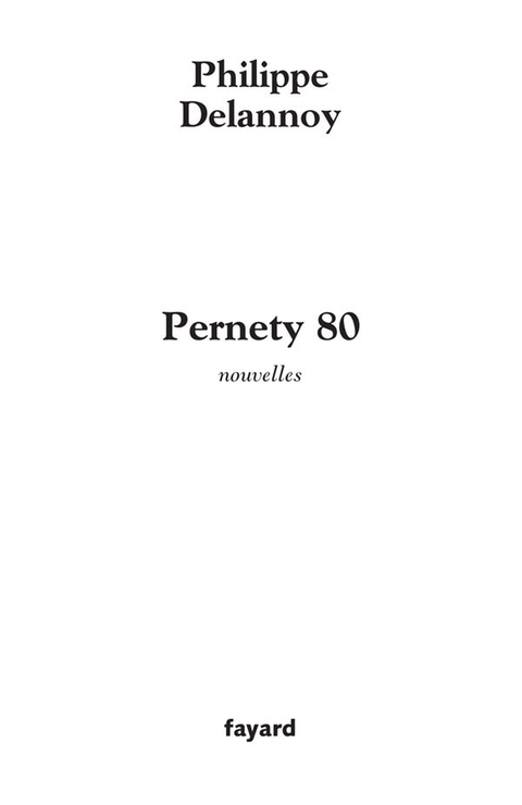 Cover image for book Pernety 80